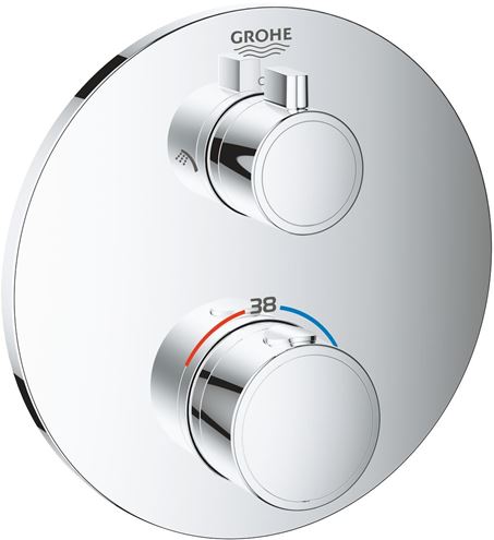 GROHE GROHTHERM podomietková termostatická batéria, pre 2 spotrebiče, chróm 24076000 Obrázek - Hlavní obrázek