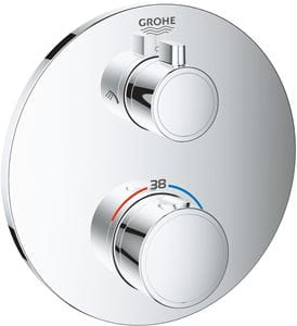 GROHE GROHTHERM podomietková termostatická batéria, pre 2 spotrebiče, chróm