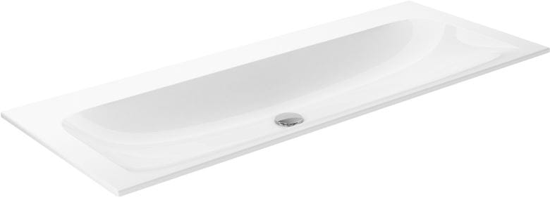 KEUCO PLAN umývadlo 120,8 cm, bez otvoru pre batériu, bez prepadu, CleanPlus 32980311200 Obrázek - Hlavní obrázek