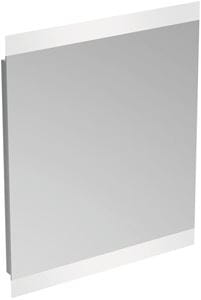 IDEAL STANDARD MIRROR & LIGHT zrkadlo 80x70 cm, reverzibilné, s osvetlením, s vyhrievaním