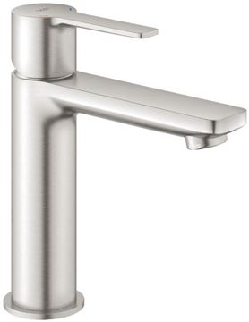 GROHE LINEARE umývadlová stojanková batéria, s odtokovou súpravou, supersteel