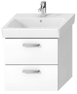 JIKA LYRA PLUS VIVA skrinka pod umývadlo 53,9x41,6x55 cm, 2 zásuvky, biela