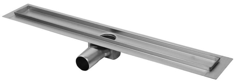 CONCEPT 50 sprchový žľab 885 mm, do priestoru, bočný odtok pr. 50 mm, bez roštu, nerez oceľ 413960 Obrázek - Hlavní obrázek