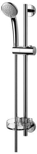 IDEAL STANDARD IDEALRAIN SOFT S3 sprchová súprava 4-dielna, ručná sprcha pr. 80 mm, 3 prúdy, tyč, hadica, mydelnička, chróm B9503AA Obrázek - Hlavní obrázek