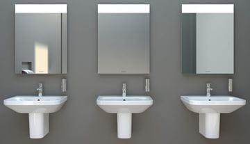 DURAVIT DURASTYLE polostĺp pre umývadlo 0858300000 Obrázek - fotka