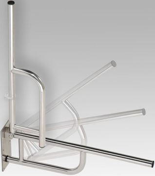 AZP BRNO REHA sklopné madlo 760 mm, lesklá nerez R1060111 Obrázek - fotka