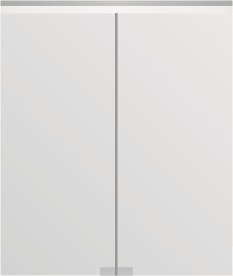 TIMERA SENTA HSSN zrkadlová skrinka 60x70,7x21,7 cm, osvetlenie, s vypínačom a el. zásuvkou, hliník, strieborná HSSN 0707 0600.301 Obrázek - Hlavní obrázek