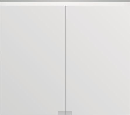 TIMERA SENTA HSSN zrkadlová skrinka 80x70,7x15,7 cm, osvetlenie, s vypínačom a el. zásuvkou, hliník HSSN 0707 0800.301 Obrázek - Hlavní obrázek