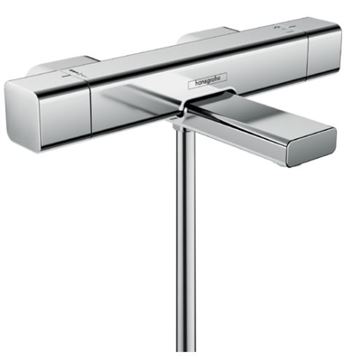 HANSGROHE ECOSTAT E vaňová nástenná termostatická batéria, s prepínačom, chróm