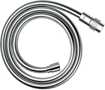HANSGROHE ISIFLEX sprchová hadica 1250 mm, hladká, s ochranou proti prekrúteniu a zlomeniu, s reguláciou prietoku, plast, chróm
