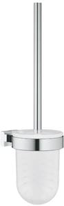 GROHE ESSENTIALS CUBE WC kefa, nástenná, sklo, chróm