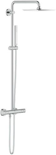 GROHE EUPHORIA SYSTEM 230 sprchový set s termostatickou batériou, horná sprcha, ručná sprcha, tyč, hadica, chróm 26187000 Obrázek - Hlavní obrázek