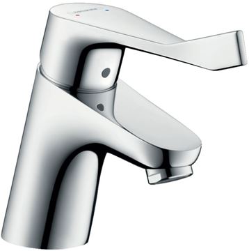 HANSGROHE FOCUS umývadlová stojanková batéria s predĺženou rukoväťou, EcoSmart, chróm