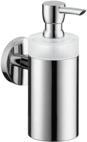 HANSGROHE LOGIS dávkovač tekutého mydla 125 ml, nástenný, sklo, chróm 40514000 Obrázek - Hlavní obrázek