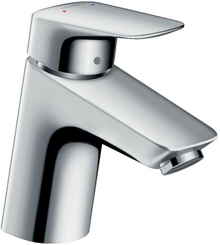 HANSGROHE LOGIS umývadlová stojanková batéria, s odtokovou súpravou, EcoSmart, chróm 71070000 Obrázek - Hlavní obrázek