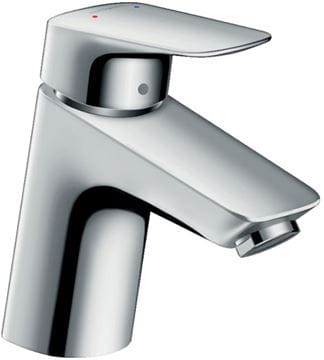 HANSGROHE LOGIS umývadlová stojanková batéria, s odtokovou súpravou, EcoSmart, chróm