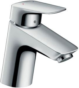 HANSGROHE LOGIS umývadlová stojanková batéria, s odtokovou súpravou, EcoSmart, chróm