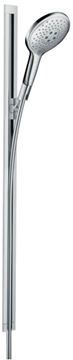 HANSGROHE RAINDANCE SELECT S 150 3JET sprchová súprava 3-dielna, ručná sprcha pr. 150 mm, 3 prúdy, tyč, hadica, biela/chróm