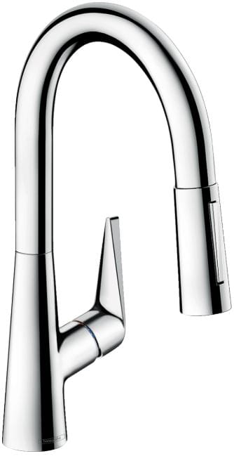 HANSGROHE TALIS M51 drezová batéria, s vyťahovacou sprškou, chróm