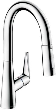 HANSGROHE TALIS M51 drezová batéria, s vyťahovacou sprškou, chróm
