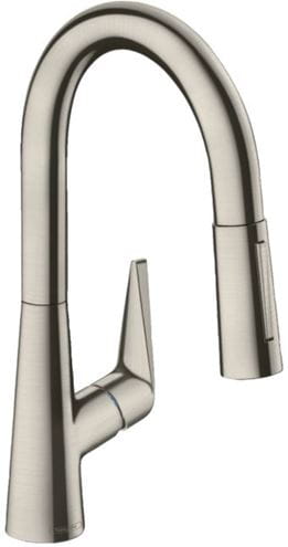 HANSGROHE TALIS M51 drezová batéria, s vyťahovacou sprškou, nerez 72815800 Obrázek - Hlavní obrázek