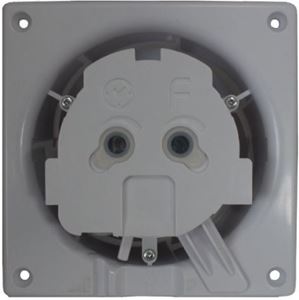 HACO AV DRIM 100 T axiálny ventilátor 100 mm, nástenný/stropný, s časovačom, bez predného panelu