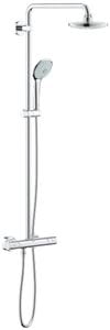 GROHE EUPHORIA SYSTEM 180 sprchový set s termostatickou batériou, horná sprcha, ručná sprcha, tyč, hadica, chróm