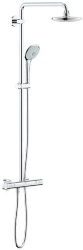 GROHE EUPHORIA SYSTEM 180 sprchový set s termostatickou batériou, horná sprcha, ručná sprcha, tyč, hadica, chróm 27296001 Obrázek - Hlavní obrázek