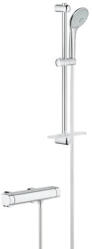 GROHE GROHTHERM 2000 sprchový set s termostatickou batériou, ručná sprcha, tyč, hadica, chróm 34195001 Obrázek - Hlavní obrázek