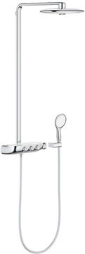 GROHE RAINSHOWER SMARTCONTROL DUO 360 sprchový set s termostatickou batériou, horná sprcha, ručná sprcha s 2 prúdmi, tyč, hadica, chróm
