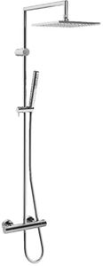 HANSA PRISMA sprchový set 250x250mm, s termostatickou batériou, hlavovou a ručnou sprchou, chróm