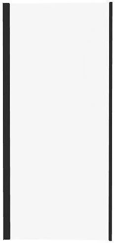 RAVAK PIVOT PPS 80 bočná stena 80x190 cm, čierna/číre sklo 90G40300Z1 Obrázek - Hlavní obrázek