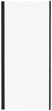 RAVAK PIVOT PPS 90 bočná stena 90x190 cm, čierna/číre sklo