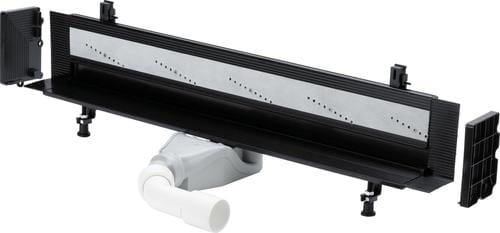 VIEGA ADVANTIX VARIO 4968.10 sprchový žľab 1200 mm, k stene, bočný odtok DN 50, bez roštu, plast 736736 Obrázek - Hlavní obrázek