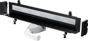 VIEGA ADVANTIX VARIO 4968.10 sprchový žľab 1200 mm, k stene, bočný odtok DN 50, bez roštu, plast
