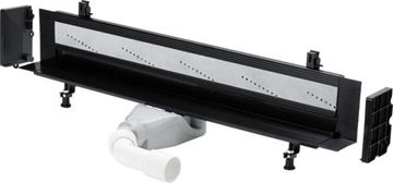 VIEGA ADVANTIX VARIO 4968.10 sprchový žľab 1200 mm, k stene, bočný odtok DN 50, bez roštu, plast