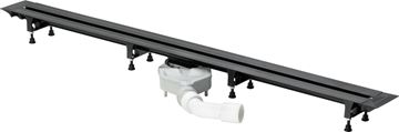 VIEGA ADVANTIX VARIO 4966.10 sprchový žľab 1200 mm, do priestoru, bočný odtok DN 50, bez roštu, plast