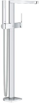GROHE PLUS vaňová batéria na podlahu, s prepínačom, so sprchovou súpravou, chróm