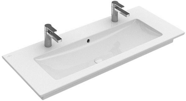 VILLEROY & BOCH VERITY LINE umývadlo 120 cm, s 2 otvormi pre batérie a prepadom 4A12CK01 Obrázek - fotka