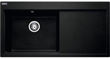 FRANKE MYTHOS MTG 611/2 fragranitový drez 1000x515 mm, odkvapkávač vpravo, onyx