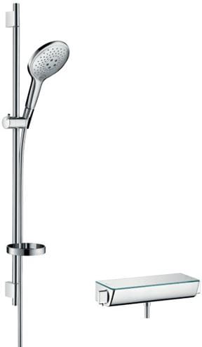 HANSGROHE RAINDANCE SELECT S 150 sprchový set s termostatickou batériou, ručná sprcha s 3 prúdmi, tyč, hadica, chróm 27037000 Obrázek - Hlavní obrázek