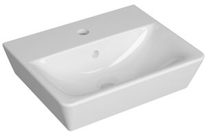 CONCEPT 100 umývadlo 44,5 cm, s otvorom pre batériu a prepadom, alpská biela