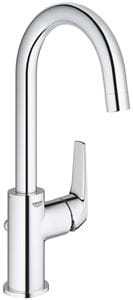 GROHE BAUFLOW umývadlová stojanková batéria, s odtokovou súpravou, chróm