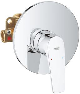 GROHE BAUFLOW sprchová podomietková batéria, s telesom, chróm