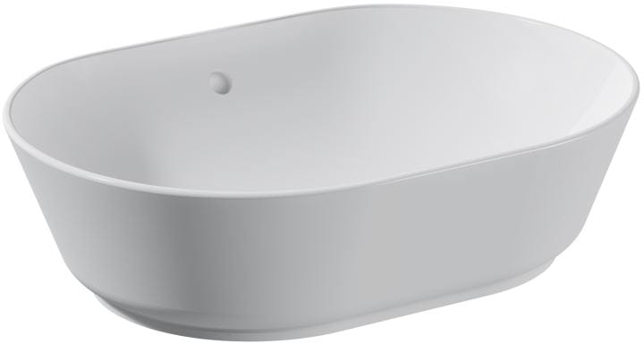 VITRA GEO umývadlová misa 55 cm, s prepadom, VitrAhygiene 7427B003-0012 Obrázek - Hlavní obrázek