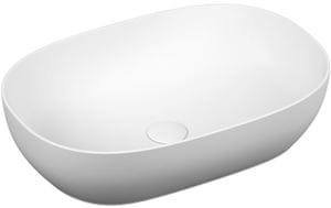 VITRA OUTLINE umývadlová misa 59 cm, bez prepadu, brúsené, VitrAhygiene