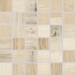 RAKO SALOON mozaika 30x30(5x5) cm, lepená na sieti, mat, béžová