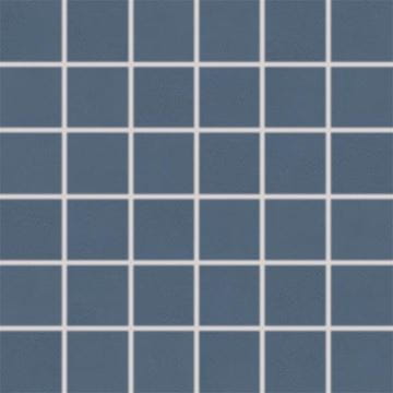 RAKO UP mozaika 30x30(5x5) cm, lepená na sieti, lesk, tmavo modrá