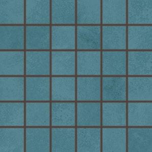 RAKO BLEND mozaika 30x30(5x5) cm, lepená na sieti, mat, modrá