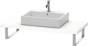 CONCEPT 450 doska pod umývadlo s výrezom 100x55x4,5 cm, matná biela